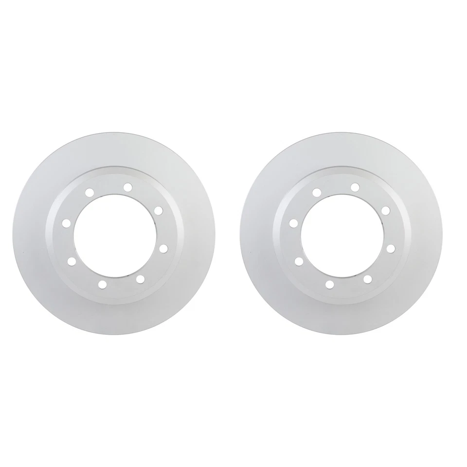 Bosch QuietCast Pair Set of Rear Disc Brake Rotors for Ford F-350 Super Duty - Image 1 of 1