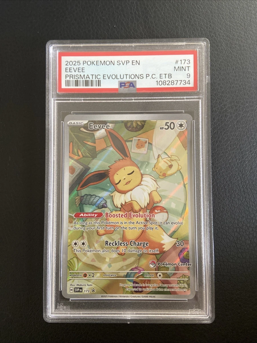 PSA10Pokémon Eevee #173 海外版イーブイ3354 2025 Pokemon Svp En-Sv