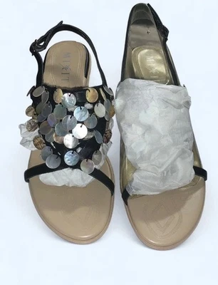 Mixit Brand Size Seven Summer Sandal Wedges With Beautiful Detailing - Image 1 of 4