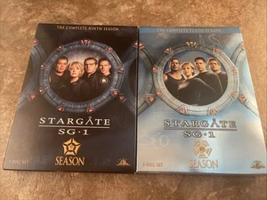 STARGATE SG-1 The Complete Ninth & Tenth Nine Ten Season DVD 9&10 Lot - Picture 1 of 2