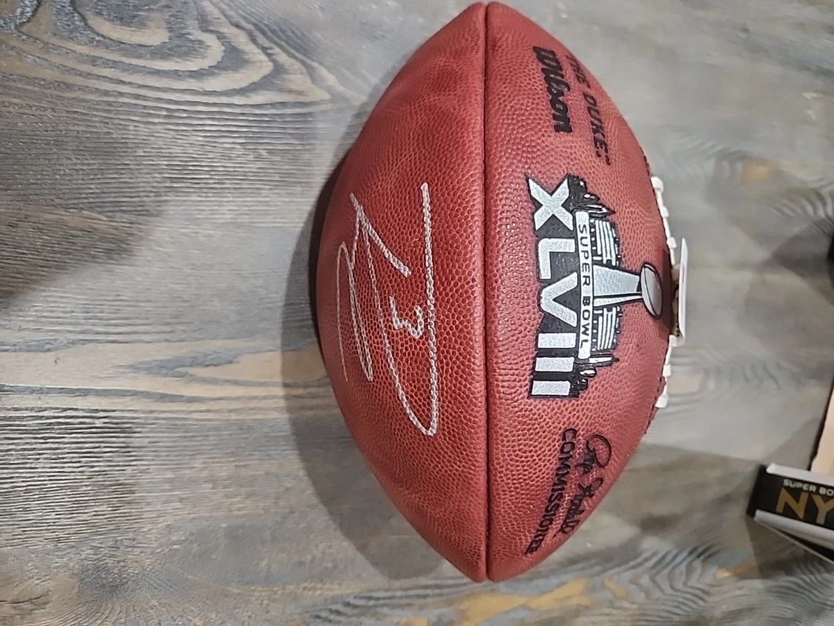Seattle Seahawks Russell Wilson NFL Original Autographed Football