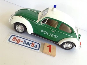🔥Lot vintage🚗 WELLY VW BEETLE POLIZEI 1/24 🔥🔥✨STREPITOSA ✨ - Foto 1 di 18