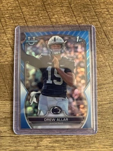 2022 Bowman University Chrome - Drew Allar #59 Blue Refractor 20/199 (RC) - Bild 1 von 2