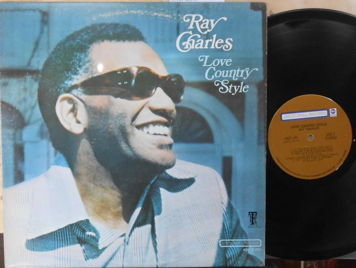 Ray Charles US Reissue LP Love country style VG+ '70 ABC ABCS707 Soul R&B - Image 1 of 1