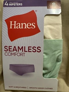 Hanes Girls Hipster Underwear 4pk Seamless Comfort Breathable Retail $25.49 Sz S - Picture 1 of 2