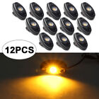 12pcs 9W LED Rock Light Pods for JEEP Offroad Truck Under Body Trail Rig Lamp