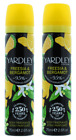2x Yardley Of London Freesia & Bergamot Deodorising Body Spray 75ml