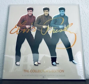 Calendario de Pared Elvis Presley 2022 Edición Coleccionista con Mini Calendario Bonus Nuevo - Imagen 1 de 2