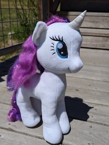 My Little Pony 16" Ty Sparkle Rarity Hasbro Plush Stuffed Unicorn MLP Large - Picture 1 of 7