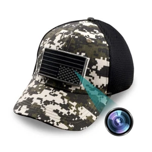 1080P Baseball Cap Design Wireless connection Hat Video Camera Recorder HD Cam - Picture 1 of 11