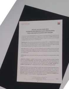 DIANA ROSS '30 Years' 1993 2-sided PRESS RELEASE - Imagen 1 de 2