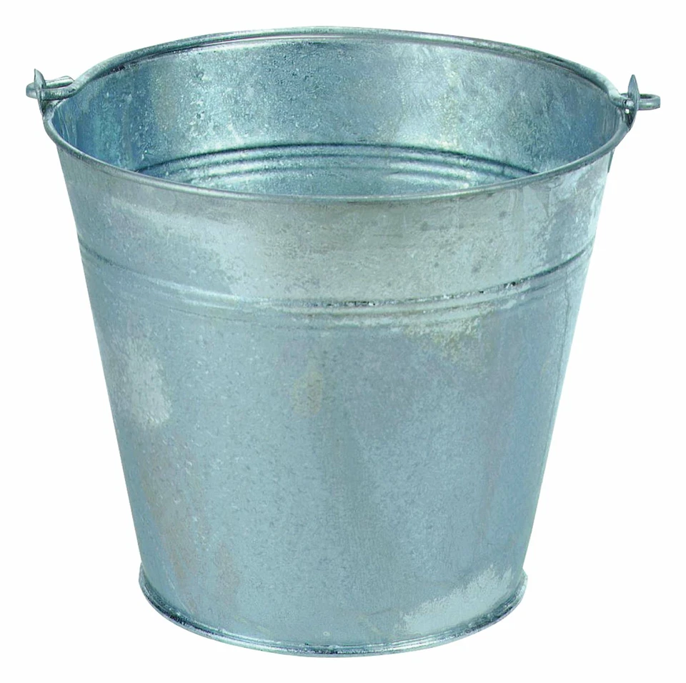 Baueimer verzinkt 12 L - Bild 1 von 1