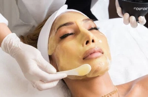 Lemon Face Rubber Jelly Mask Powder Brightening Hydrating Peel Off - Picture 1 of 4