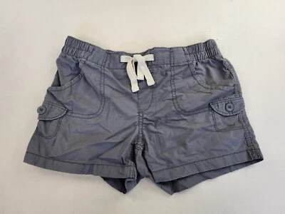 Old Navy Girls Kids L 10-12 Chino Stretch Waist  Pull On Drawsting Gray Pockets - Image 1 of 4