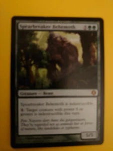 MTG Karte. Spearbreaker Behemoth . seltene Alarascherben - Bild 1 von 6