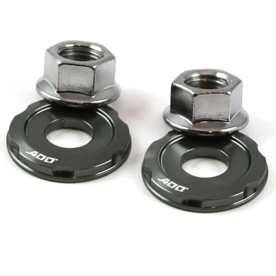 Strut Towe Brace Bar ARM  nut Washer bolt Chrome Nuts 14mm Nut GUNMETAL - Image 1 of 4