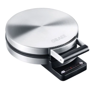 Graef Waffeleisen WA 80, Edelstahl matt - Bild 1 von 4