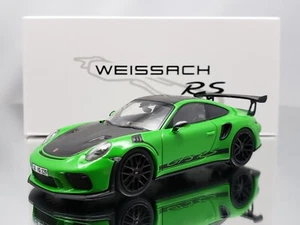 Minichamps Porsche 911 (991.2) GT3 RS Weissach Package 2019 Viper Green 1:43 - Picture 1 of 11