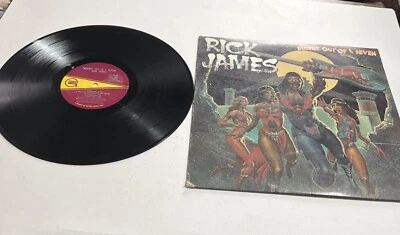 Rick James Bustin’ Out Of L Seven 1979 Vinyl LP Vintage Gordy G7-984R1 Record VG Foto 1 de 4
