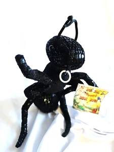 Chosun Buncha Squiggle Bean Bugs Plush Ant Pull Cord Works W Tags Vtg Toys-R-Us - Picture 1 of 8