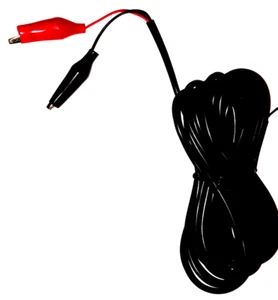 5m DC cable with croc clips suit solar project camper van motorhome experimenter - Picture 1 of 2