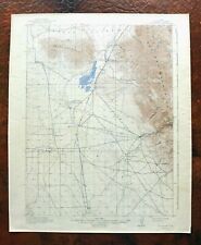 Stockton Utah Vintage Original USGS Topo Map 1918 Rush Valley Oquirrh Mountains