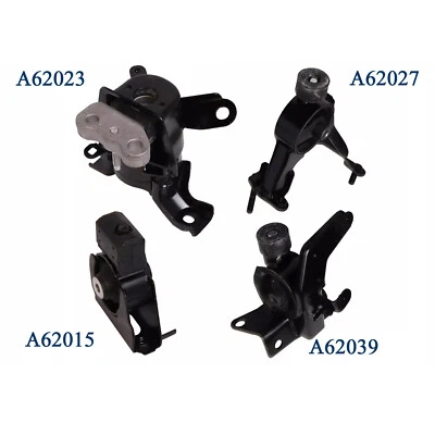 4PC Engine Motor & Transmission Mount for 2009-2013 Toyota Matrix l4 1.8L - Image 1 of 4