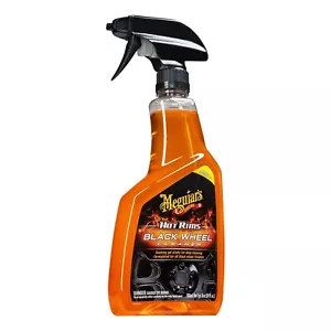 Meguiar's Hot Rims Black Wheel Cleaner, Best Cleaner for Matte Black Wheels, G23 - Picture 1 of 3