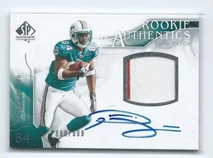 2009 SP Authentic Patrick Turner RPA PRIME PATCH RELIC AUTO RC #398 /999 (WHITE) - Picture 1 of 1