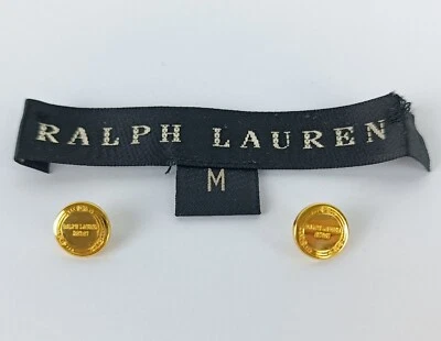 Ralph Lauren Cardigan Blazer Replacement Golden Button 2 pcs - 10 mm - Image 1 of 4