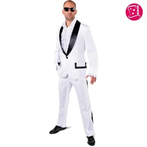 70's / 80's Tuxedo / Prom Suit - White - Picture 1 of 1