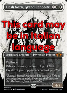 MTG ELSH NORN, GRAND CENOBITE 3 FOIL EXC - GRANDE CENOBITA - MUL IT - MAGIC - Bild 1 von 1