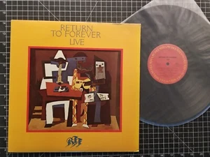 RETURN TO FOREVER Live LP 1978 CHICK COREA Stanley Clarke RON MOSS Jim Pugh JAZZ - Picture 1 of 4