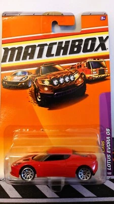 Matchbox Sports Cars Red Lotus Evora 08 Toy Car 8/100 - Image 1 of 3