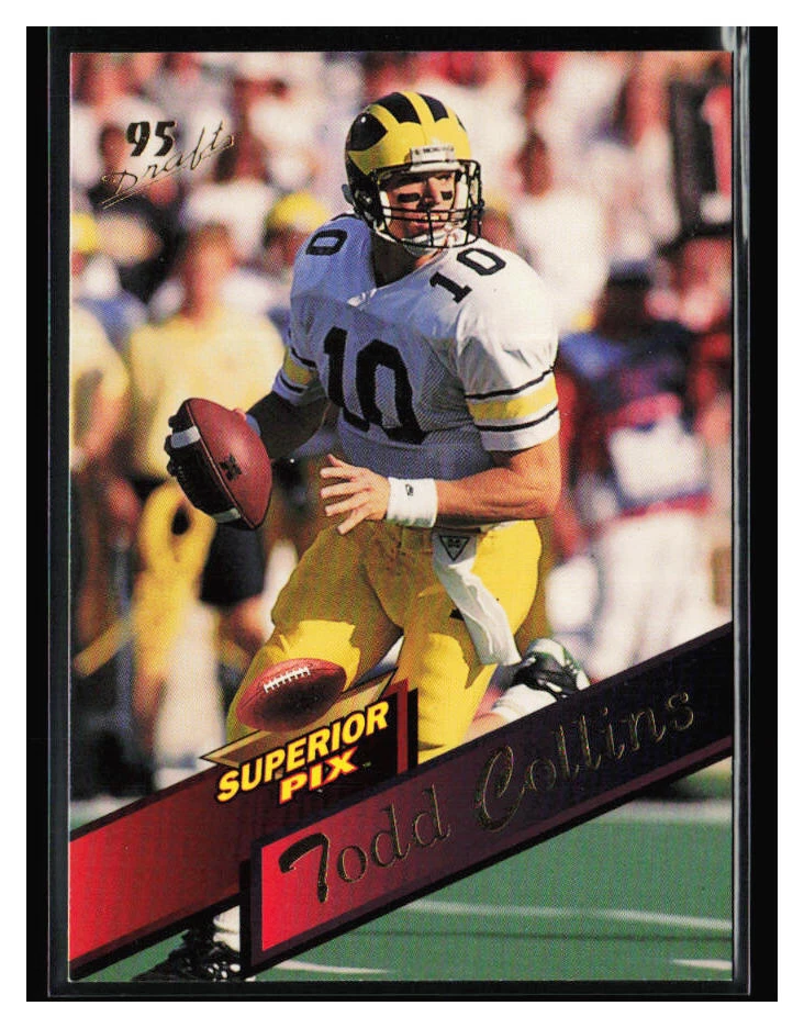 1995 Superior Pix Draft #27 Todd Collins RC - Image 1 of 2