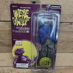 Mego Werewolf ACTION FIGURE Full Body Flocked 8” NEW MINTY - Picture 1 of 6