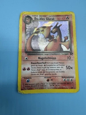 Pokémon/Pokemon Karte: Dunkles Glurak Holo (Team Rocket 4/82) - Bild 1 von 4