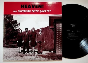 Christian Faith Quartet – Heaven! LP Record 1969 Tri-State Gospel 33RPM - Picture 1 of 6