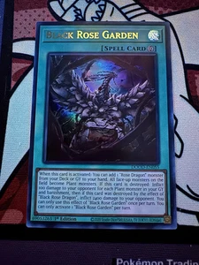 Yugioh Black Rose Garden DOOD-EN055 1st Edition Ultra Rare NM in hand - Picture 1 of 1