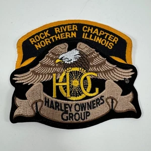 Parche Rock River Chapter HOG Harley Owners Group Northern Illinois - Imagen 1 de 2