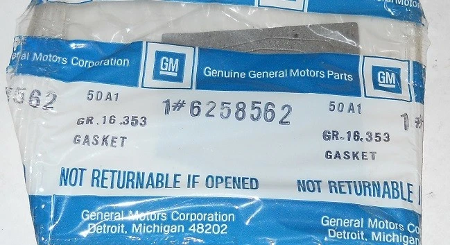 NOS 1973-91 Chevrolet GMC Truck RH Door Handle Gasket - Image 1 of 1