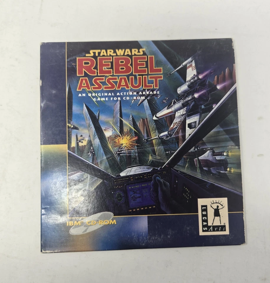 Lucas Arts STAR WARS ~ REBEL ASSAULT - Special Edition IBM CD ROM ~ Year 1993 - Image 1 of 1