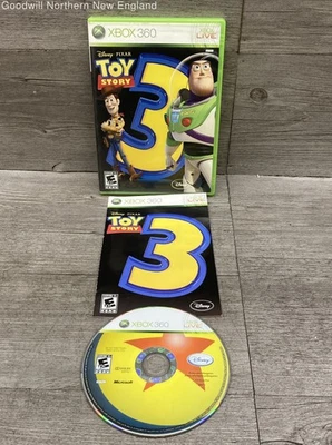 Videojuego Toy Story 3 Microsoft Xbox 360 2010 IOB con manual probado funciona Foto 1 de 4