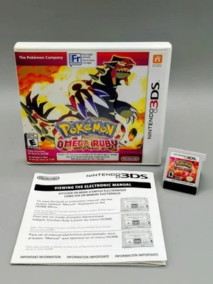  Pokemon Omega Ruby (Nintendo 3DS, 2014) Very Good Condition  - Image 1 of 2