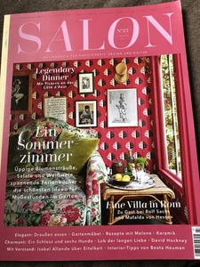 Zeitschrift/Magazin SALON Nr 27, Magazin für Gastlichkeit, Design und Kultur - Bild 1 von 1