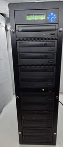 Disc Duplicator Tower 1 to 10 DVD/CD Duplicator - Picture 1 of 7