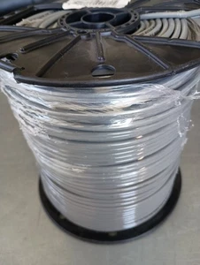 NEW 500 FT 10 AWG THHN SOLID GRAY COPPER WIRE REPUBLIC WIRE 90C 600V FREE SHIP - Picture 1 of 5