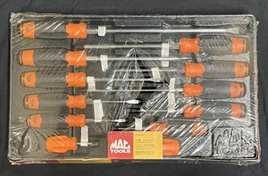 MAC TOOLS SDB12DO-S 12PC MAC-GRIP COMBINATION SCREWDRIVER SET-ORANGE (MVP028493) - Picture 1 of 3