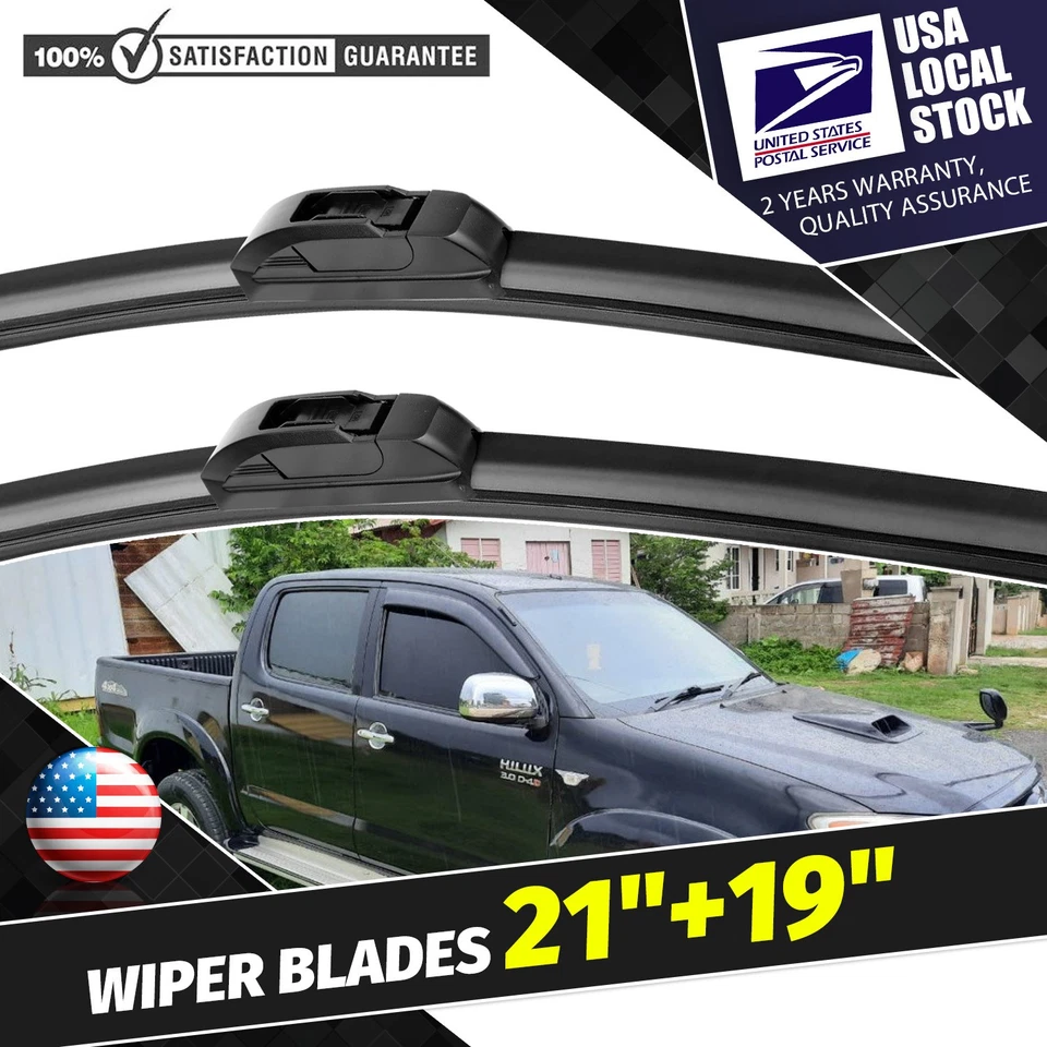 Limpiaparabrisas delantero sin soporte 21" y 19" para Subaru Impreza 1993-2001 Foto 1 de 4