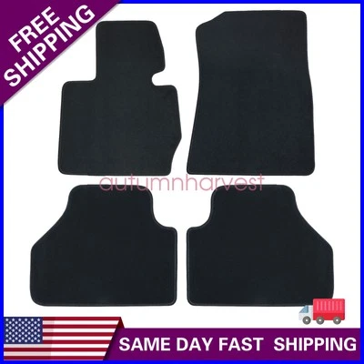 New For 2010-2018 BMW X3 F25 4-Door Front & Rear Left & Right Velour Floor Mats - Изображение 1 из 4